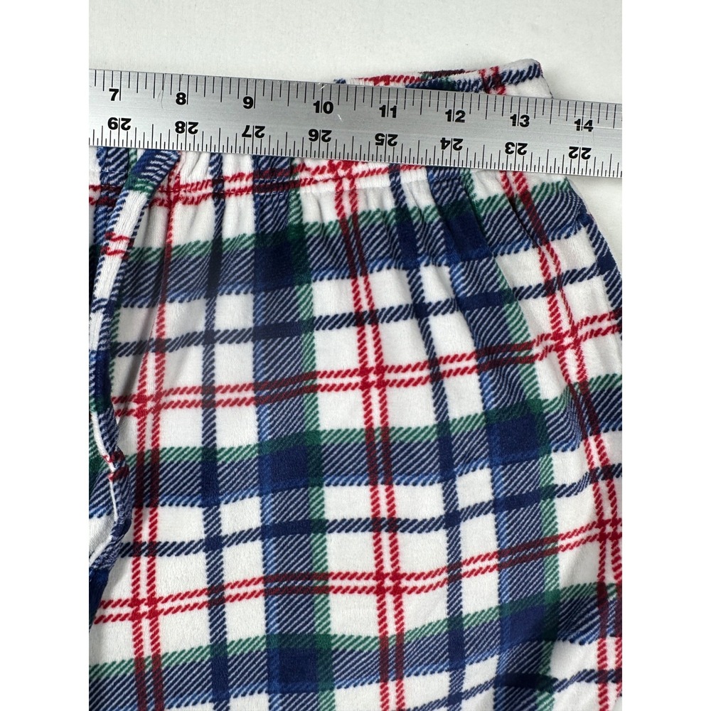 Womens Plaid Pajama Set Top Pants Cozy Loungewear Size M - Picture 10 of 15